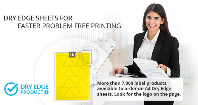 Dry Edge Sheets labels